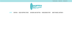 Desktop Screenshot of danteswatersports.com